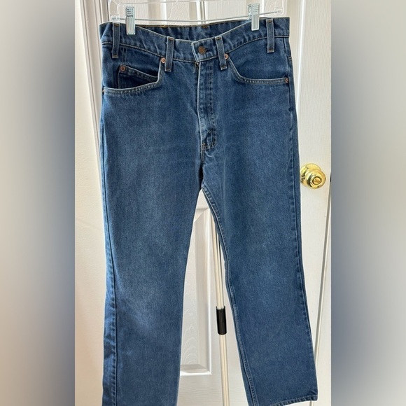 VTG Men’s 508 Levi Jeans Orange Tab 32x32 Medium Wash EUC! - Picture 1 of 10